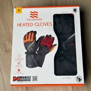 Field Sheer Heated Gloves Tech Gear Mobile Warming Waterproof Small NIB NEW